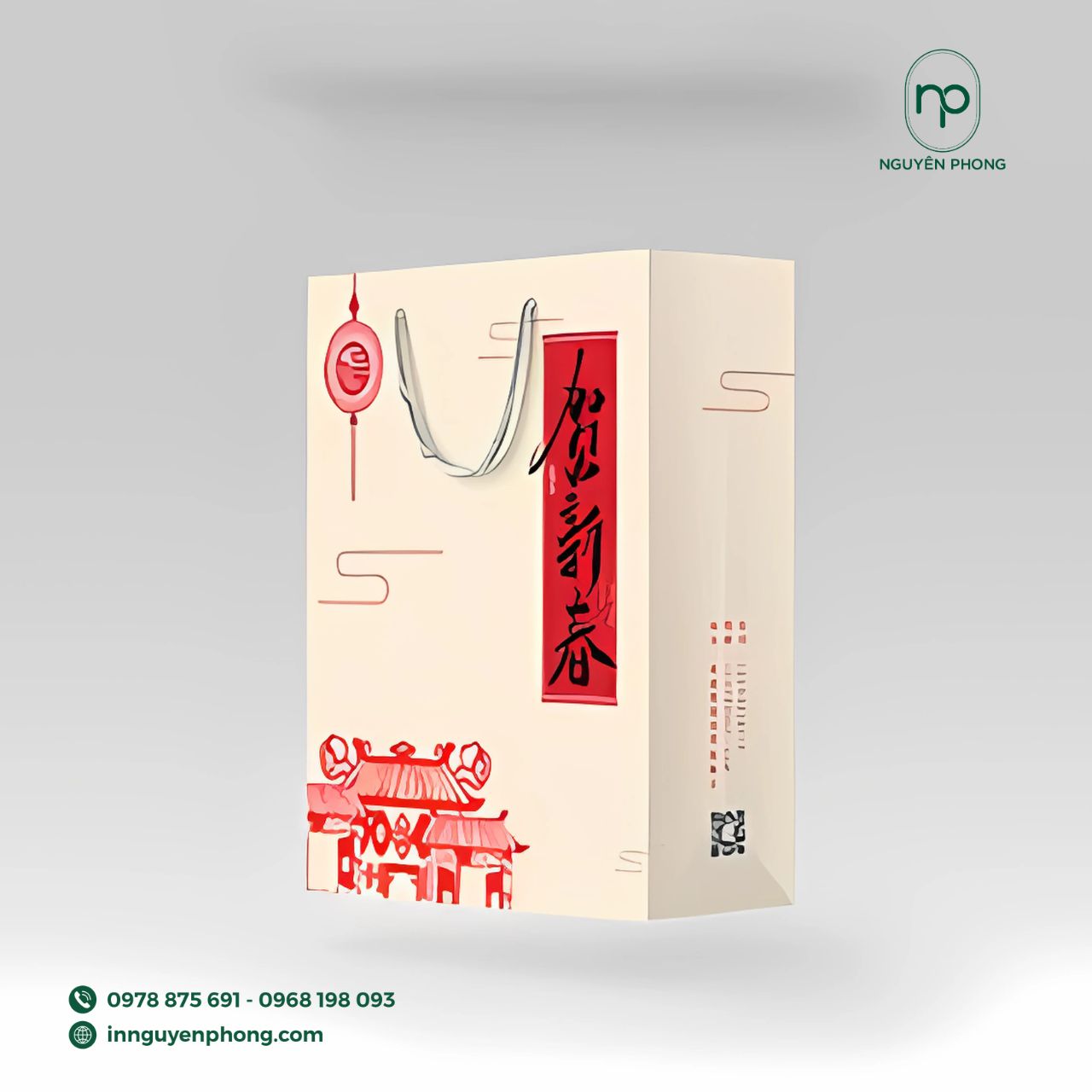 Túi giấy đựng trà cao cấp